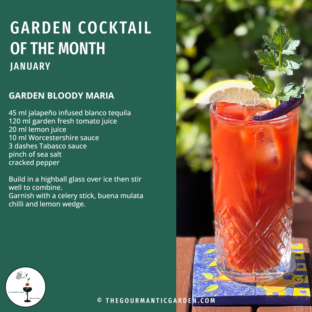 Garden Cocktail of the Month: January